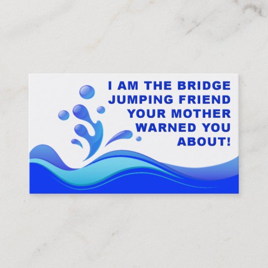 Carte personnelle d'introduction d'affaire louche (Devant)