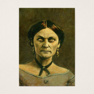 Carte personnelle Victorale Zombie Lady ACEO