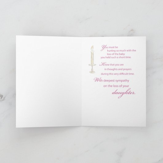 Carte Perte 2646 de bougie de bébé (Intérieur)