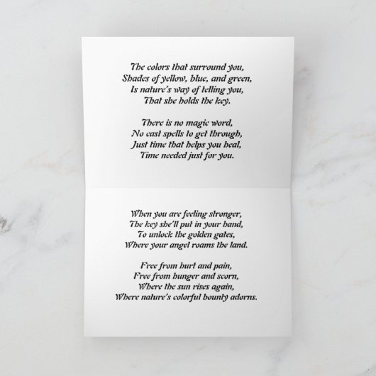 Carte ~ Perte d'animal ~ (Intérieur)