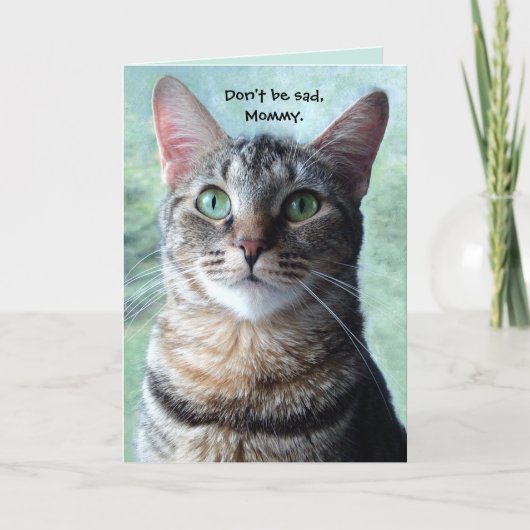 Carte "Perte de familier" (Devant)