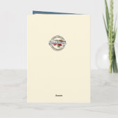 Carte Perte de Grand-mère Sympathie Catholique Condoléan (Dos)