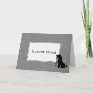 Carte Perte de la sympathie du chien