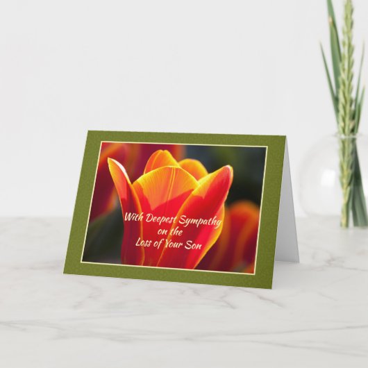 Carte Perte de la Sympathie du Fils, Religieuse, Lumière (Devant)