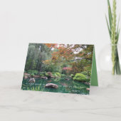 Carte Perte de la sympathie du père - Paysage paisible (Devant)