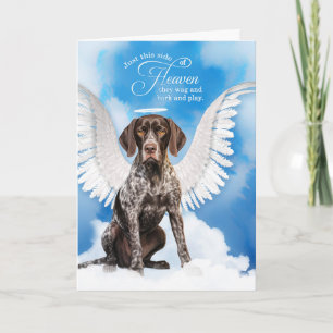Carte Perte de l'allemand Pointer Pointeur Chien Pointeu