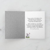 Carte Perte de Lapin de Compagnie Aquarelle (Intérieur)