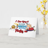 Carte Perte de poids Drôle dessin de dessin (Fleur jaune)