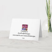 Carte Perte de poids Humour Iguana (Dos)