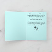 Carte Perte de sympathie d'un furet (Intérieur)