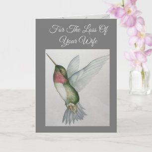 Carte Perte De Votre Femme Sympathie La Plus Profonde
