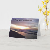 CARTE PERTE DE VOTRE MÈRE (Fleur jaune)