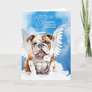 Carte Perte d'un animal de compagnie d'un chien taureau