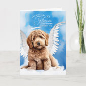 Carte Perte d'un canard jaune Labradoodle chien Sympathi (Devant)
