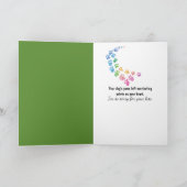 Carte Perte d'un chien de compagnie regardant à travers  (Intérieur)