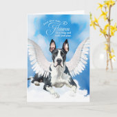 Carte Perte d'un chien Manteau Grande Dane Sympathie de (Fleur jaune)