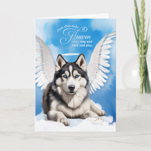 Carte Perte d'un chien Sibérie Husky Pet Sympathie