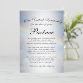 Carte Perte d'un mémorial partenaire (Debout devant)