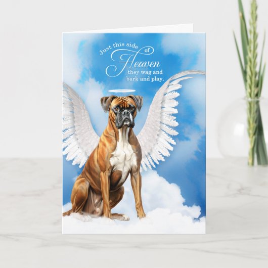 Carte Perte d'une boîte Chien Angel animal de compagnie (Devant)