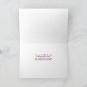 Carte Perte d'une mère Sympathie Purple Calla Lilies (Intérieur)