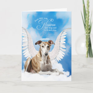 Carte Perte d'une sympathie d'un chien de chien gris