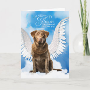 Carte Perte d'une sympathie pour un animal de compagnie