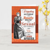 Carte Perversions Dégoûtantes (Fleur jaune)