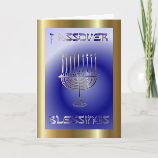 Carte Pesach Passover Jewish (Devant)