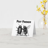 Carte Pest Friends BFF (Fleur jaune)