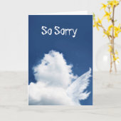 Carte Pet chien perte sympathie (Fleur jaune)