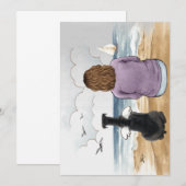 Carte Pet Memorial - Personnalisée (Devant / Derrière)