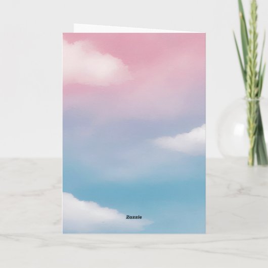 Carte Pet Sympathy Card Moon Chien série (Dos)