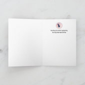 Carte Pet Sympathy Card Moon Chien série (Intérieur)