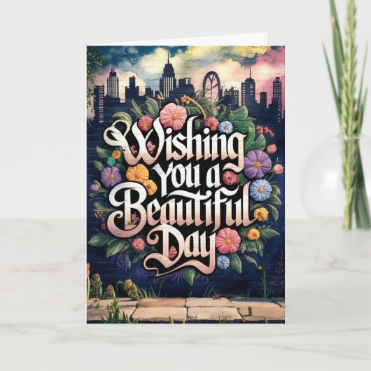 Carte Pétales Pastel (Devant)