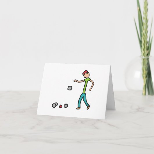 Carte Petanque (Devant)