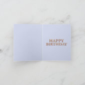 Carte Peter le lapin avec le thème de beigne Joyeux anni (Intérieur)