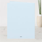 Carte Peter le lapin Joyeux Pâques (Dos)