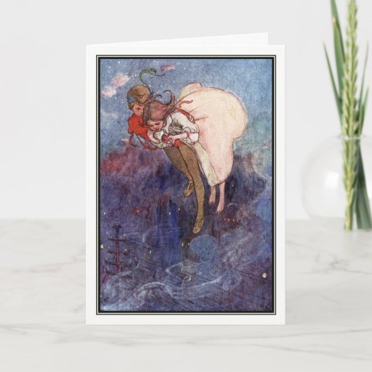 Carte Peter Pan et Wendy par Alice B. Woodward (Devant)