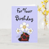 Carte Petit 4:8 doux de Philippiens d'anniversaire de (Fleur jaune)
