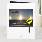 Carte Petit Alien Joyeux anniversaire (Dos)