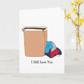 Carte Petit ami mari garçon de la Saint-Valentin vêtemen (Fleur jaune)