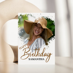 Carte Petit ami simple Photo Girami Anniversaire