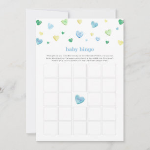 Carte Petit Amoureux Valentine Coeur Bingo Bingo Jeu