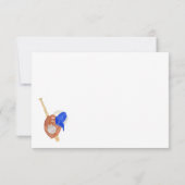 Carte Petit baseball de lâche Clothesline Merci Note (Dos)