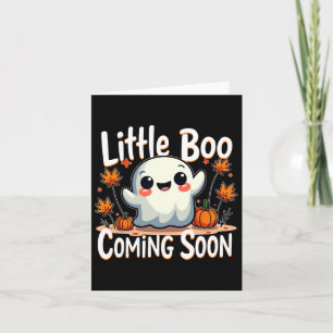 Carte Petit Boo Drôle Et Mignonne Halloween Grossesse An