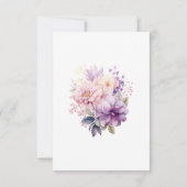 Carte Petit Boo halloween baby shower éffrayant merci (Dos)