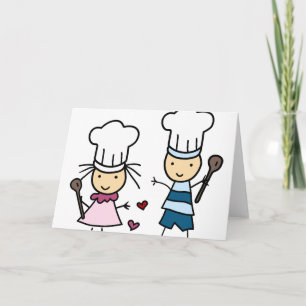 Carte Petit Chef Enfants