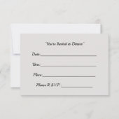 Carte Petit Citrouille blanc Table de définition Invitat (Dos)