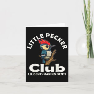 Carte Petit Club Pecker Maillot Avant Et Arrière 