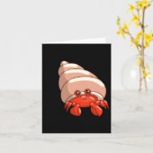 Carte Petit Crabe Heureux (Fleur jaune)